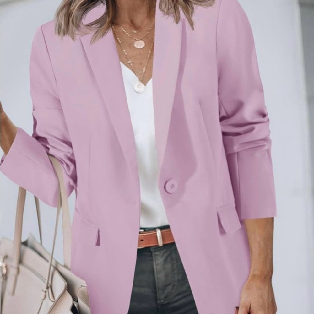 Women's Pink Blazer Brand New With Tags